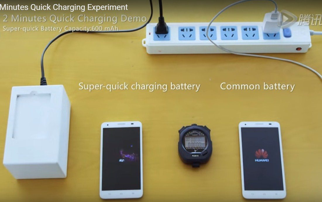Huawei Quick Charging: батарея, яка заряджається наполовину за 5 хвилин