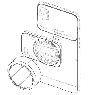 Samsung готовит смартфон со сменным модулем камеры