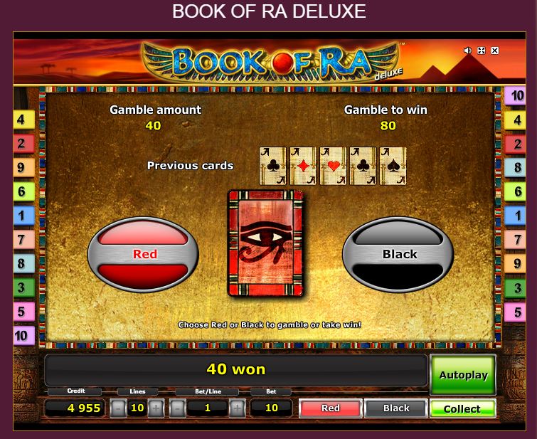 Обзор азартной онлайн игры Книга Ра