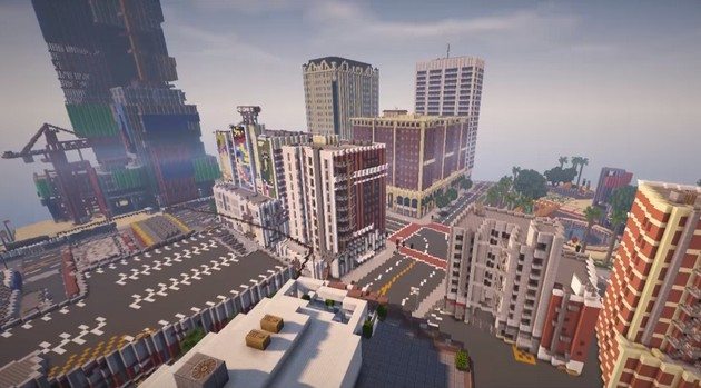 If Los Santos was the country with Minecraft