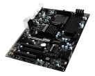 MSI 970A-G43 Plus: black motherboard for AMD FX processors