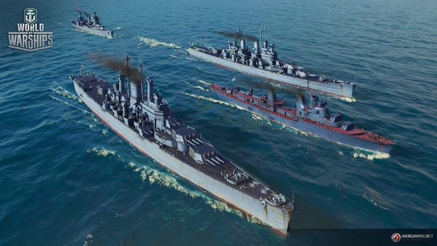 World of Warships: завтра стартуют командные битвы