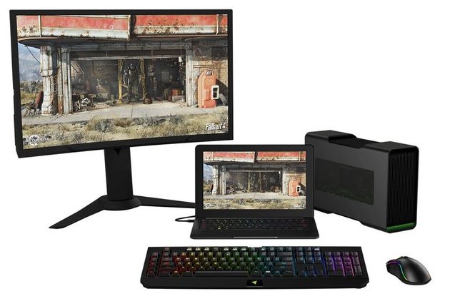 AMD XConnect: universal standard for connecting external video card for laptop