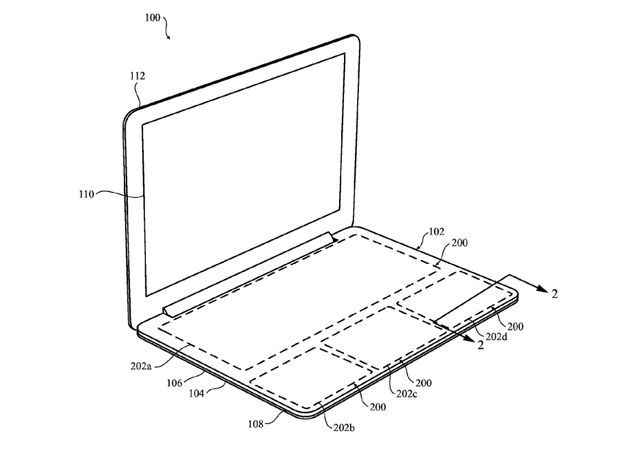 Apple готовит Macbook с сенсорной клавиатурой?