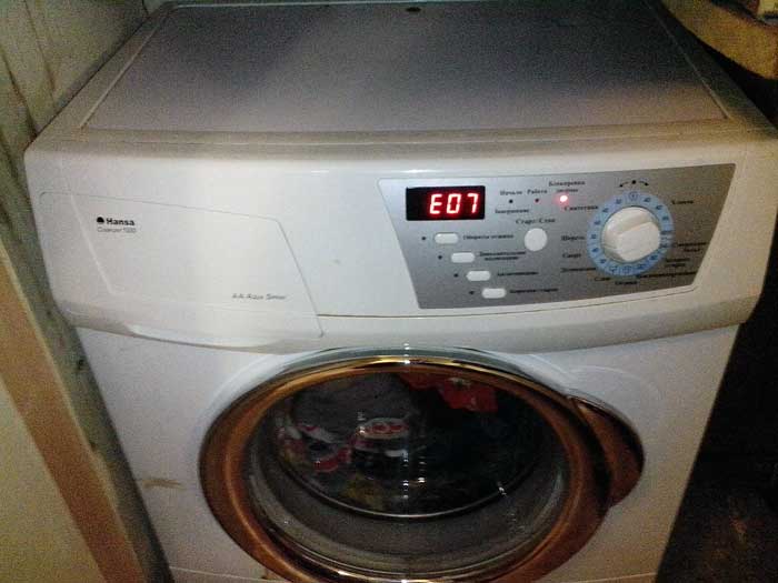 Ремонтируем стиральную машину своими руками, зная код ошибки