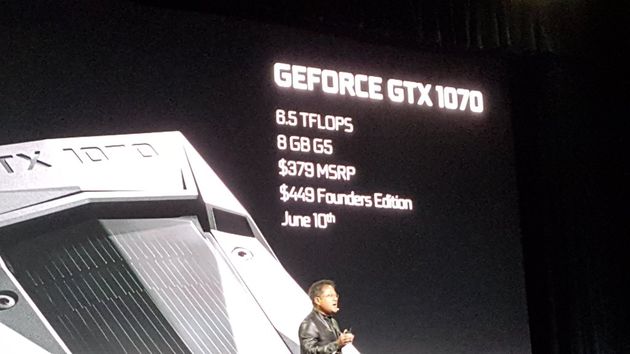 Nvidia GeForce GTX 1080 я GTX 1070 - офіційна презентація відеокарт