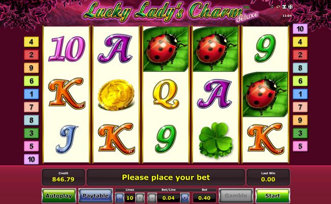 Основні можливості Lucky Lady's Charm Deluxe грати онлайн в казино Делюкс