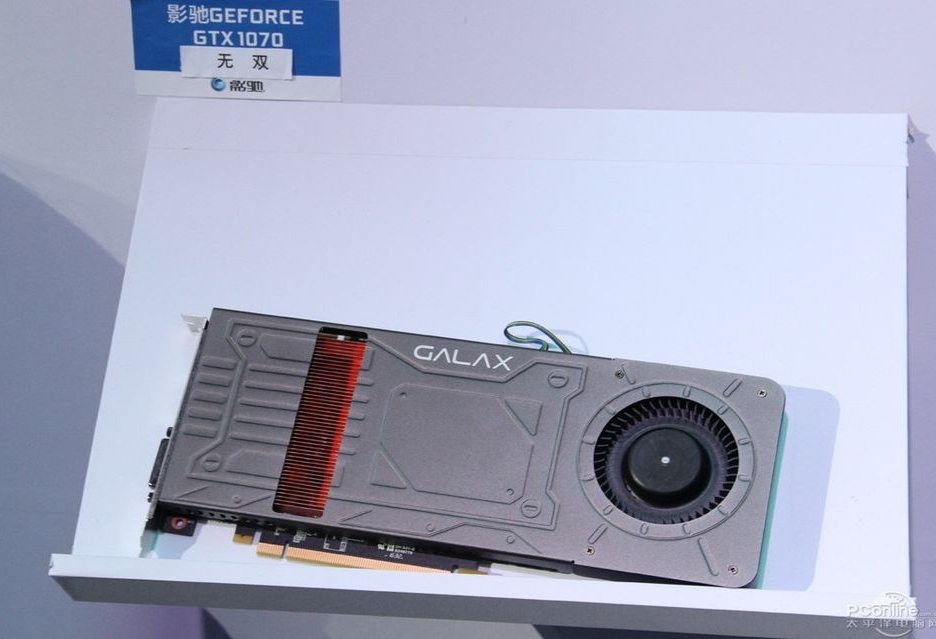 Galax решила похвастаться видеокартой GeForce GTX 1070 компактных размеров