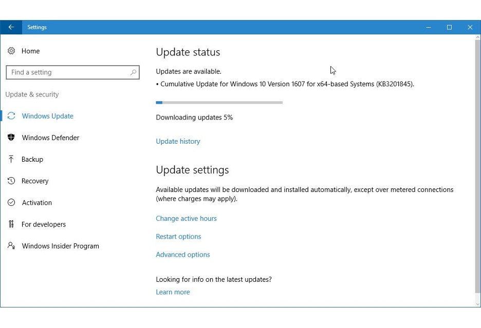 Ты пользователь Windows 10? Избегай обновления KB3201845
