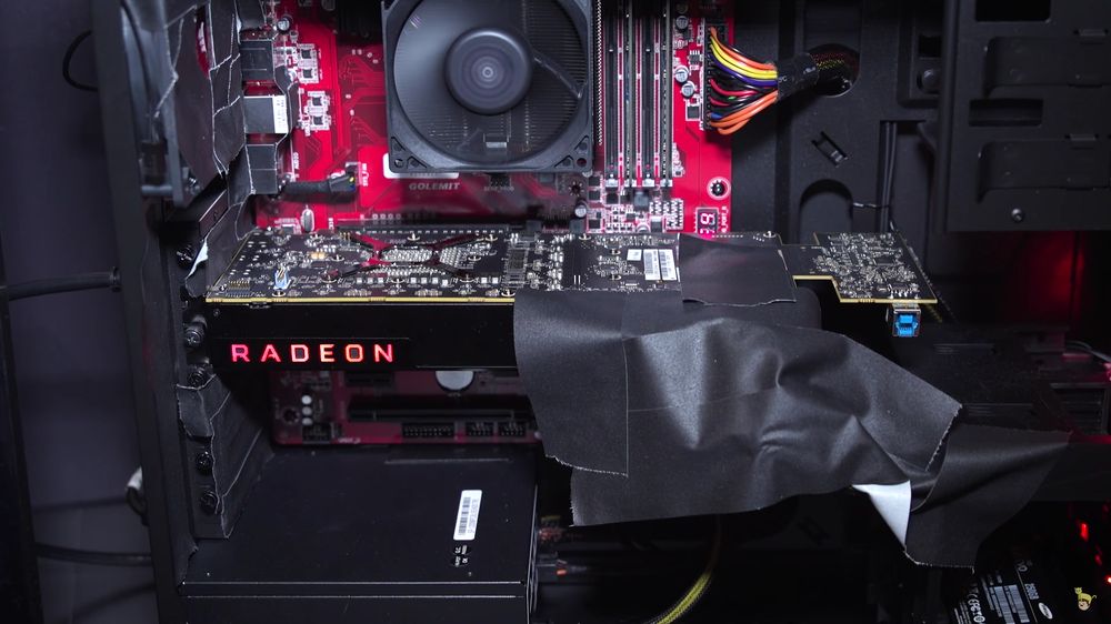 AMD Vega graphics card at CES 2017
