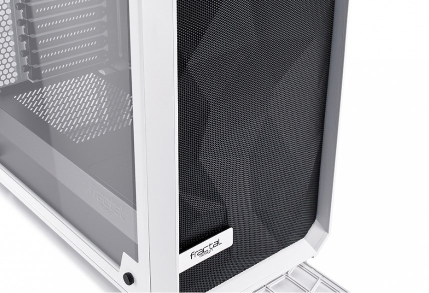 Fractal Design introduced a new enclosure for PCs Meshify C White TG
