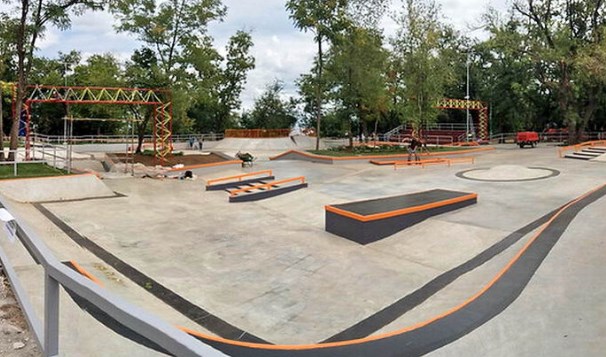  the biggest skate park in Ukraine