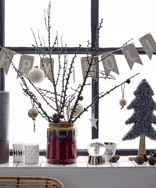 10 идей как украсить окна на Рождество. Фото