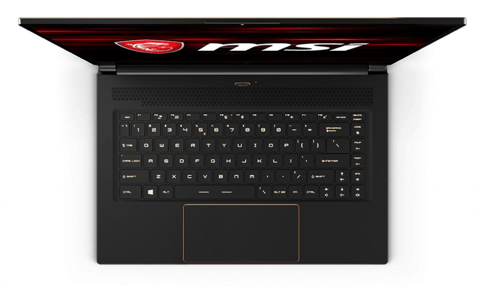 MSI GS65  имеет неполноценную клавиатуру
