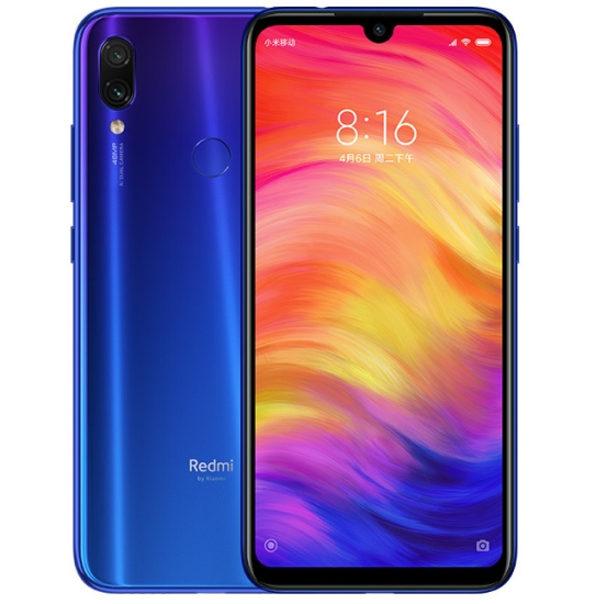 Redmi Note 7 - front and rear