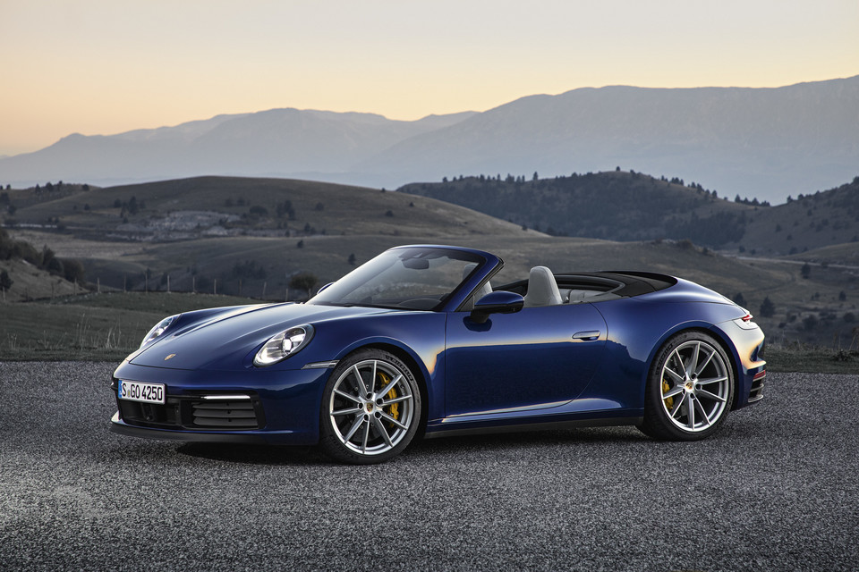 Обновленный Porsche 911 кабриолет выйдет в 2019 годзе