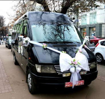 аренде микроавтобусов на свадьбу в киеве