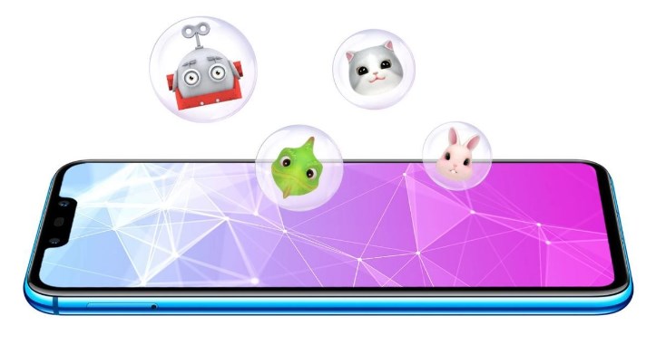 funny emoticons on HUAWEI P Smart PLUS