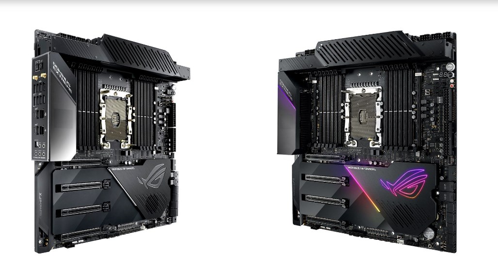 Formally represented powerful motherboard ASUS ROG Dominus Extreme under Xeon In-3175X