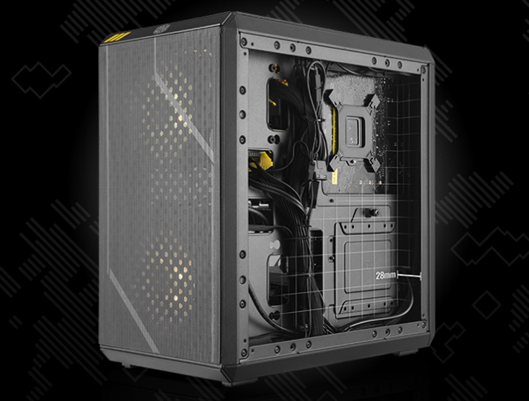 MasterBox Q300L TUF Edition: Case for compact gaming PC