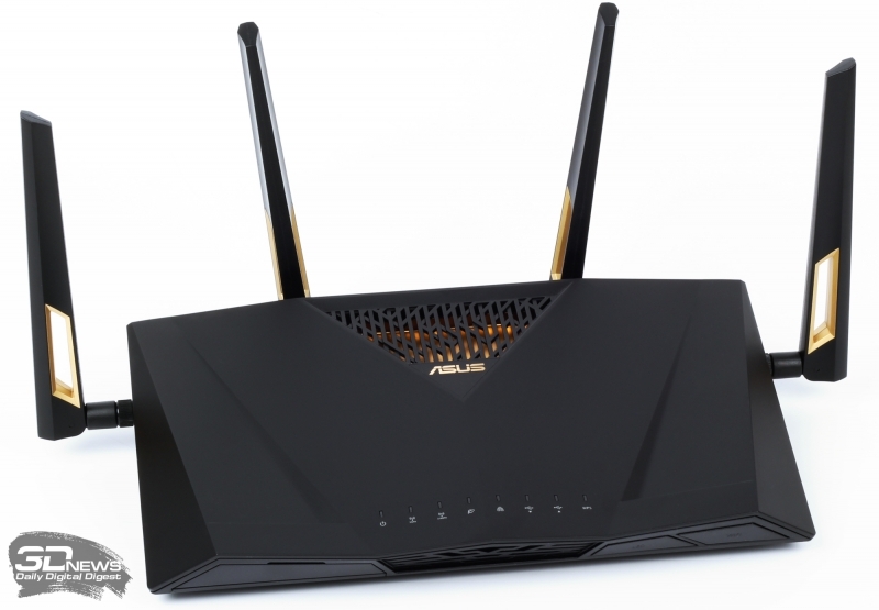 Overview of the Router ASUS RT-AX88U: first router with Wi-Fi 6