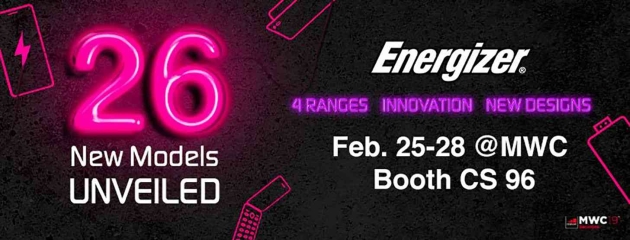 Energizer The company introduced a smartphone with battery 18000 match at MWC 2019