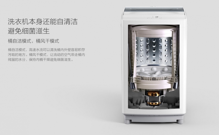 Стиральная машина Redmi 1A с загрузкой 8 кг обойдётся в $119