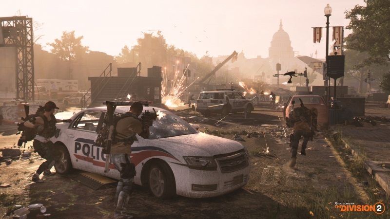 Tom Clancy's The Division 2 - and again we shoulder to shoulder. First-hand