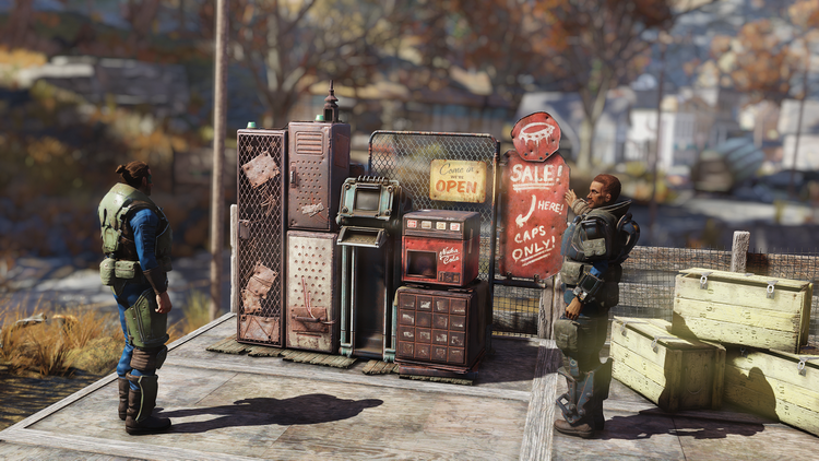 Bethesda обложила налогом пользовательские торговые автоматы в Fallout 76. Некоторые игроки возмущены