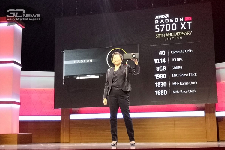AMD представила відеокарти покоління Navi: зустрічаємо Radeon RX 5700 XT і Radeon RX 5700