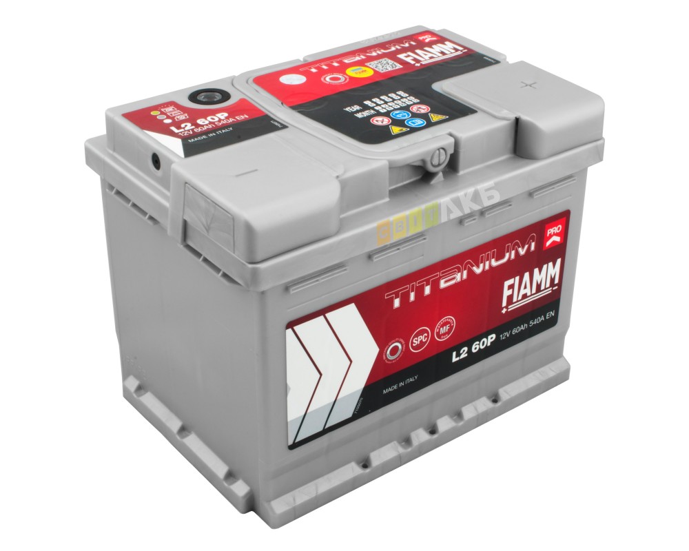 Fiamm 6CT-60 Titanium Pro 540A rechargeable battery