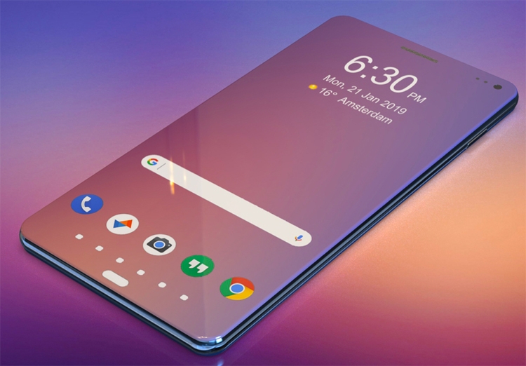 Smartphone Samsung Galaxy A100 will receive a new generation of frameless screen