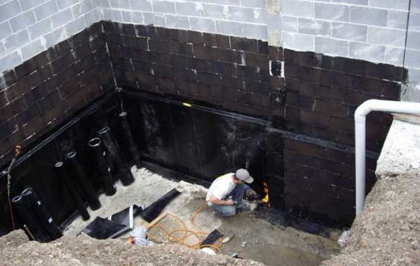 waterproofing - salvation for the foundation of buildings and structures