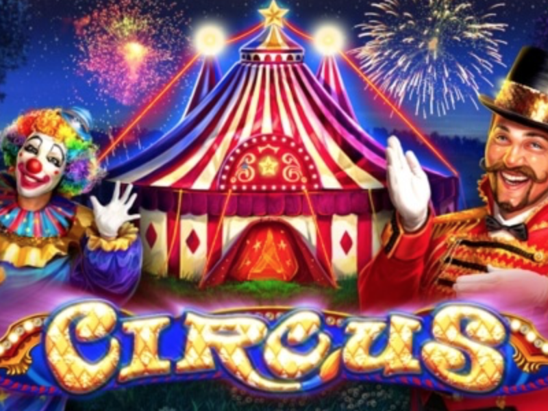 Slot machine Circus of Playson. A photo