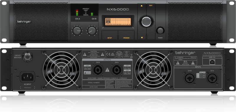 Підсилювач Behringer NX6000D