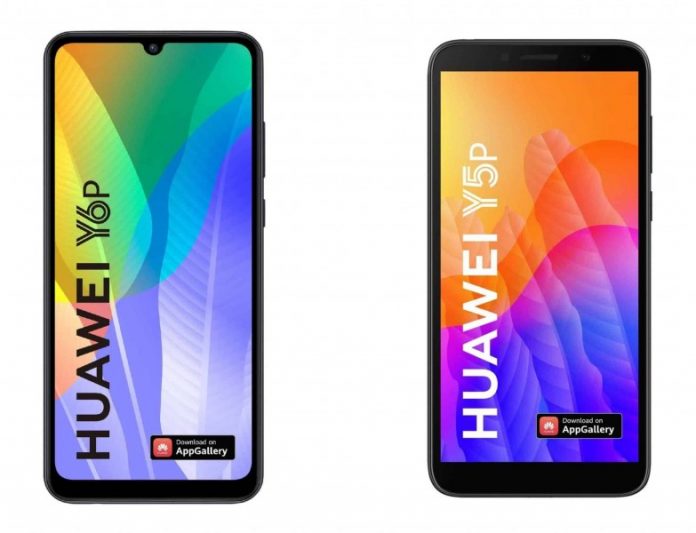 Renders Huawei Y5P and Y6P appeared on the network