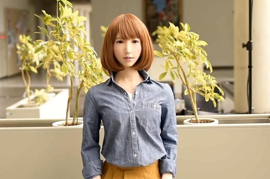 Японская девушка-робот Эрика сыграет роль в фантастичнском фильме