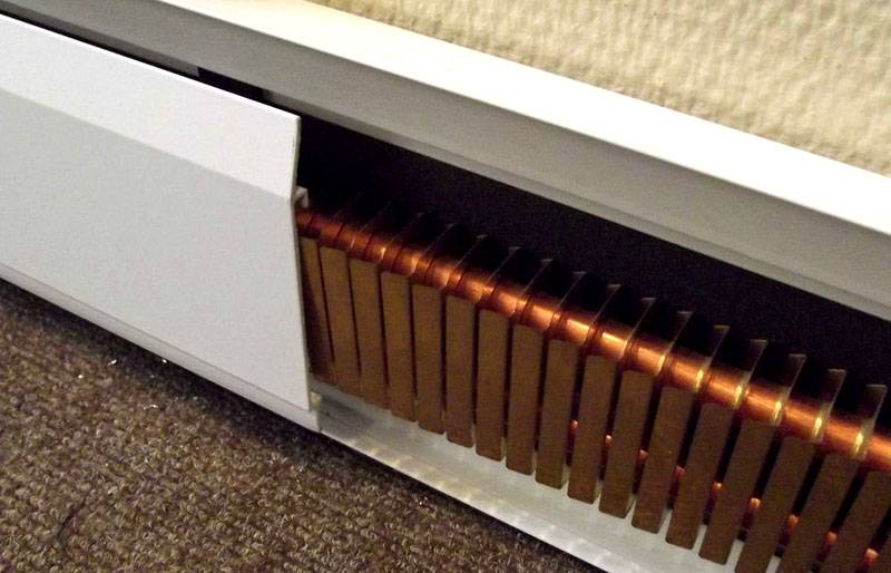 Skirting convectors - novelty on the heater market