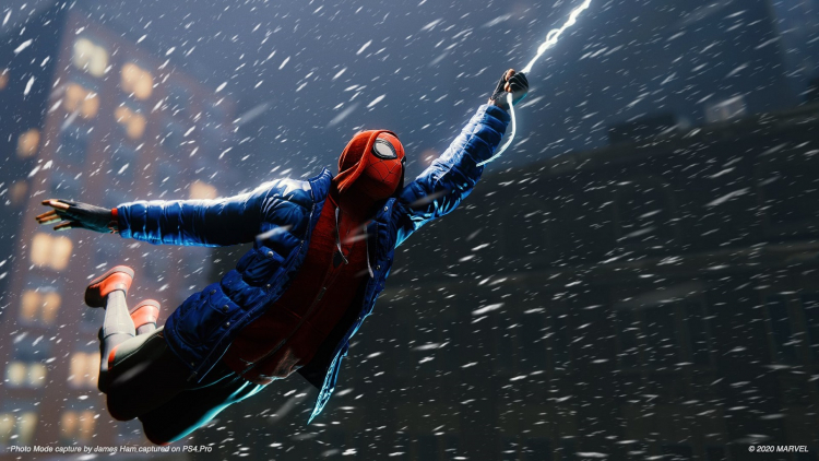 New patch added to Marvel's Spider-Man: Miles Morales weather change function