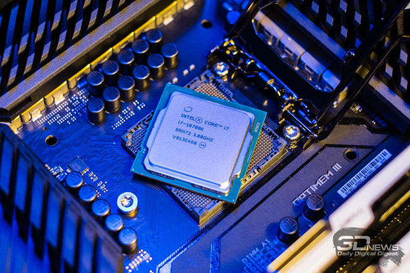 Агляд працэсара Intel Core i7-10700K: Core i9-9900K на новы лад
