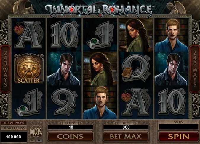 игровой автомат Immortal Romance: отзывы