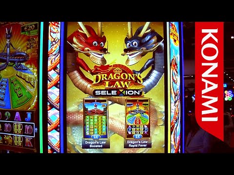 слот Dragon's Law SeleXion - игровые автоматы онлайн бесплатно Konami Gaming