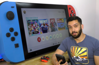 Блогер создал огромную Nintendo Switch с 70-дюймовым 4К-экраном и она работает