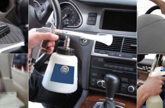 How to properly clean surfaces in a car