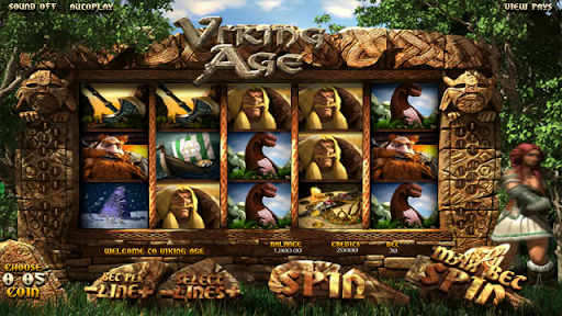 Игровой автомат Viking Age игровое поле