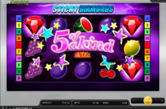 Обзор онлайн-слота Sticky Diamonds от украинских онлайн-казино