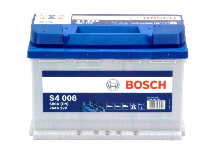 Bosch 6СТ-74 S4 Silver 