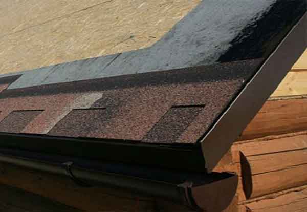 end plate for soft roofing