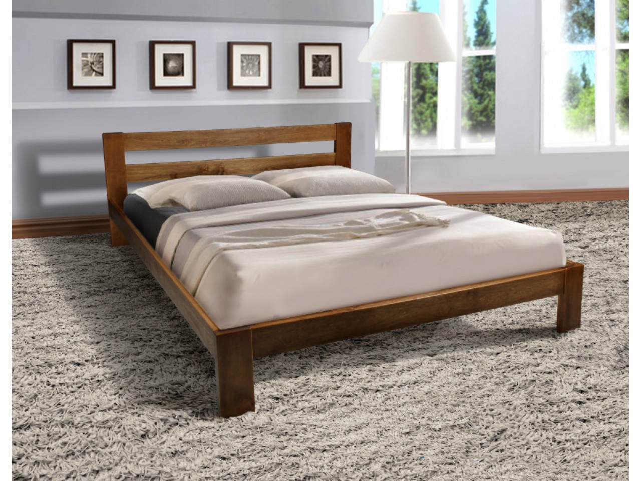 wooden beds