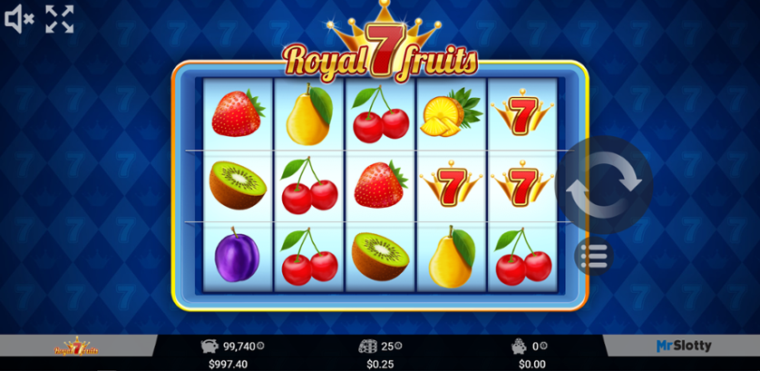 Игровой автомат Royal 7 Fruits